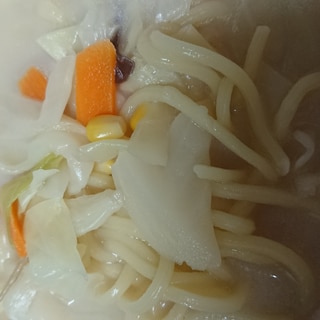 コーンのチャンポン麺